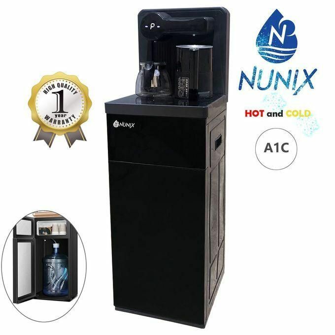 Nunix Bottom Load Water Dispenser Hot And Cold With Coffee Maker And Remote Control 1yr Warranty