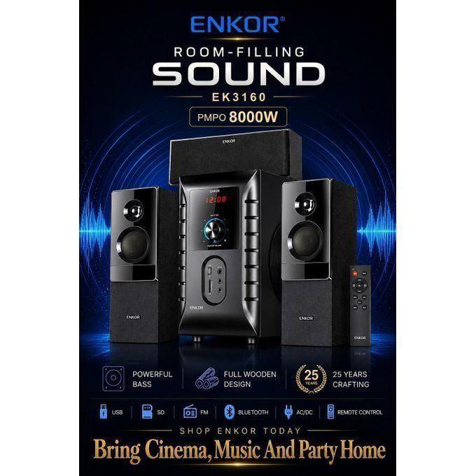 Enkor EK3161 8000W P.M.P.O Multimedia Subwoofer speaker