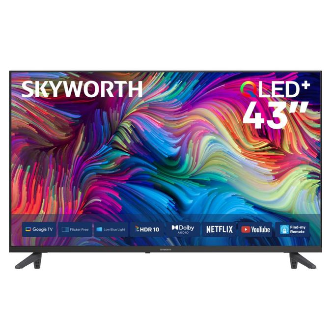 Skyworth 43Q5600H , 43" 2K QLED Google TV - Black (1YR WRTY)