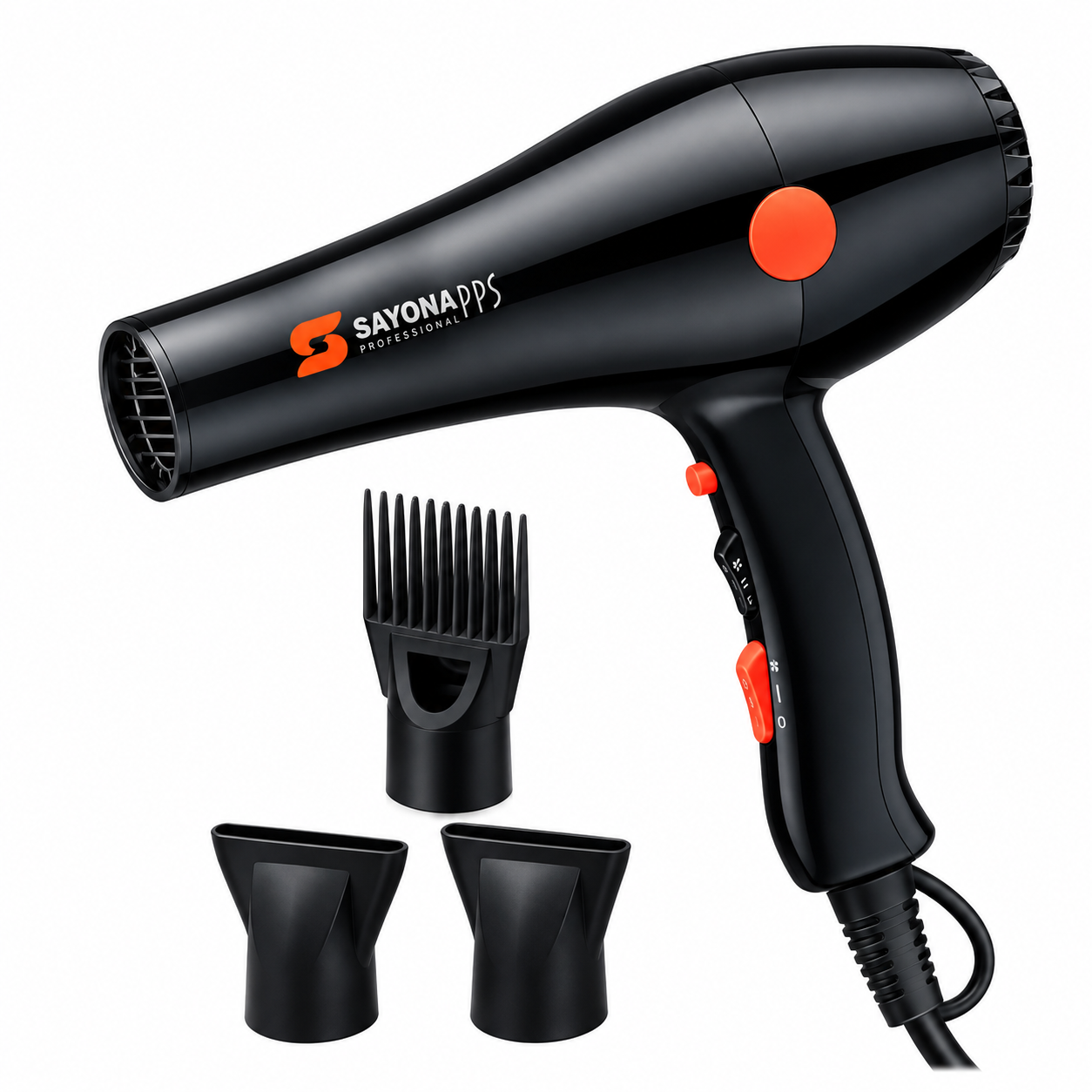 Sayonapps SY-1000 Gold Professional Hair Dryer – 2000W