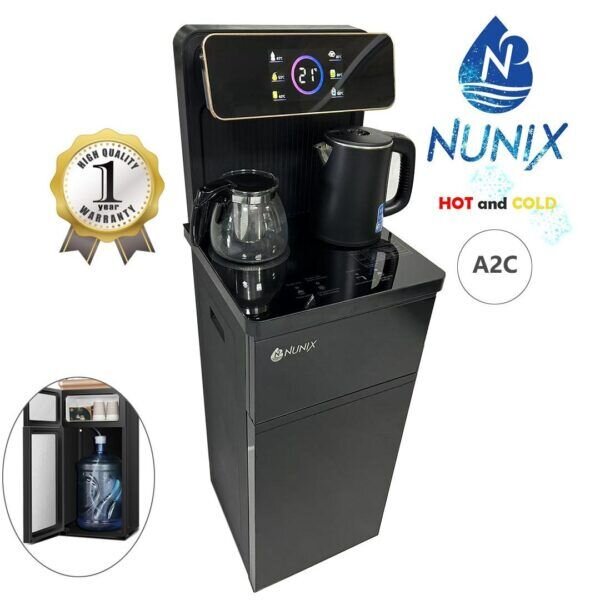 Nunix A2C Water Dispenser Hot And Cold, Bottom Load Design