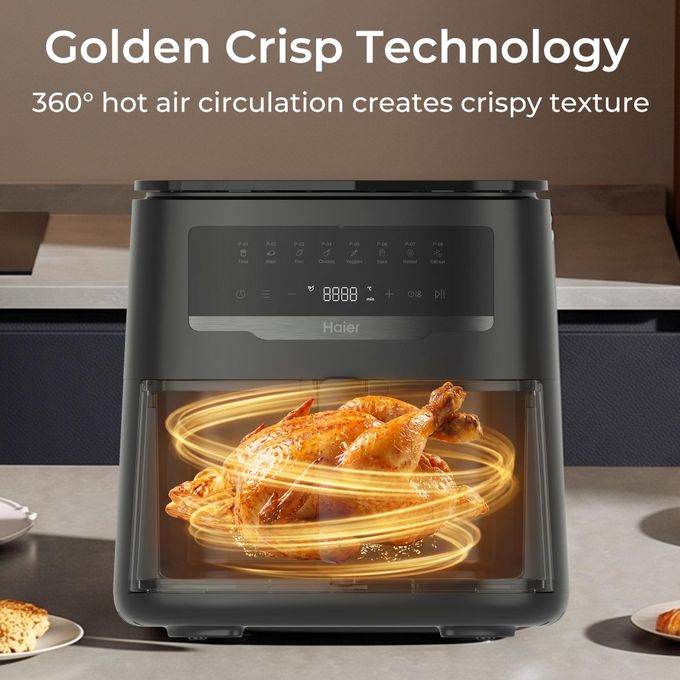 Haier 7L Air Fryer HSAF-EI701B (Black) – 1800W (2YRs WRTY)