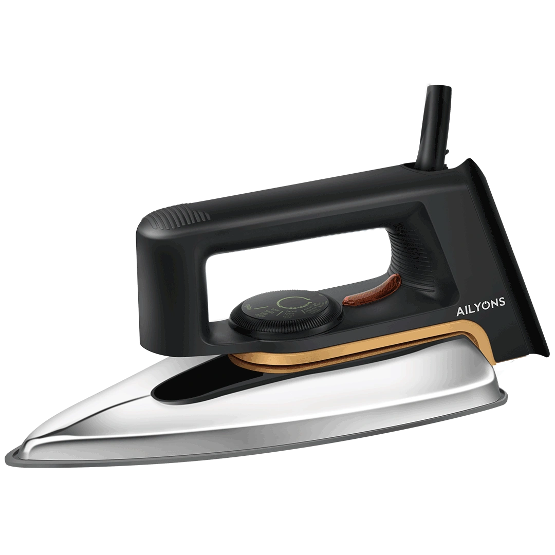 AILYONS HD199A Electric Dry Iron box Stainless Steel Bottom Plate